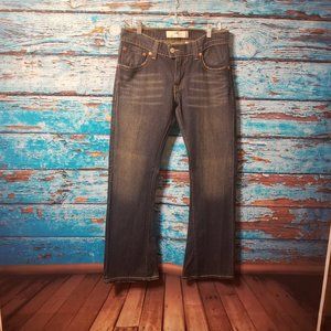 Levis 542 Low Blue Denim Jeans